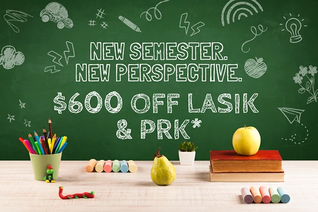 Enjoy $600 Off LASIK